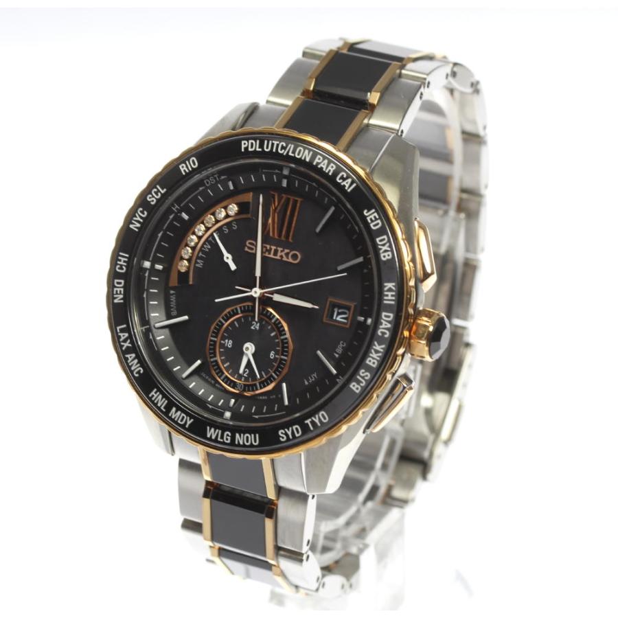 SEIKO ☆美品 箱付き【SEIKO】セイコー ブライツ ワールドタイム 