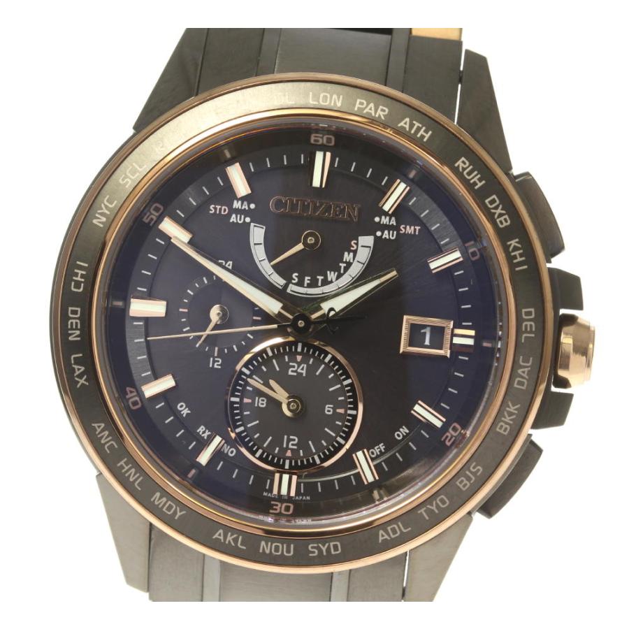【稼働】 CITIZEN アテッサ 腕時計 エコドライブ H820 メンズ CITIZEN（シチズン） ☆美品【CITIZEN】シチズン アテッサ エコ