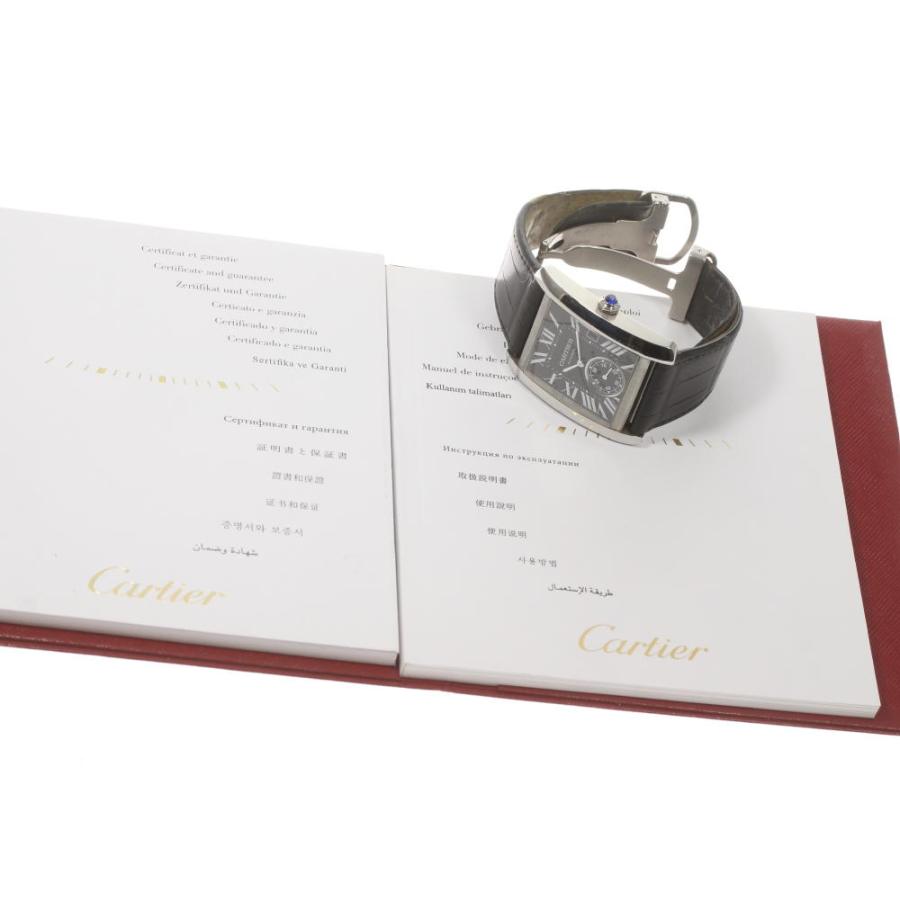 ☆良品 【CARTIER】カルティエ タンクMC LM デイト スモールセコンド