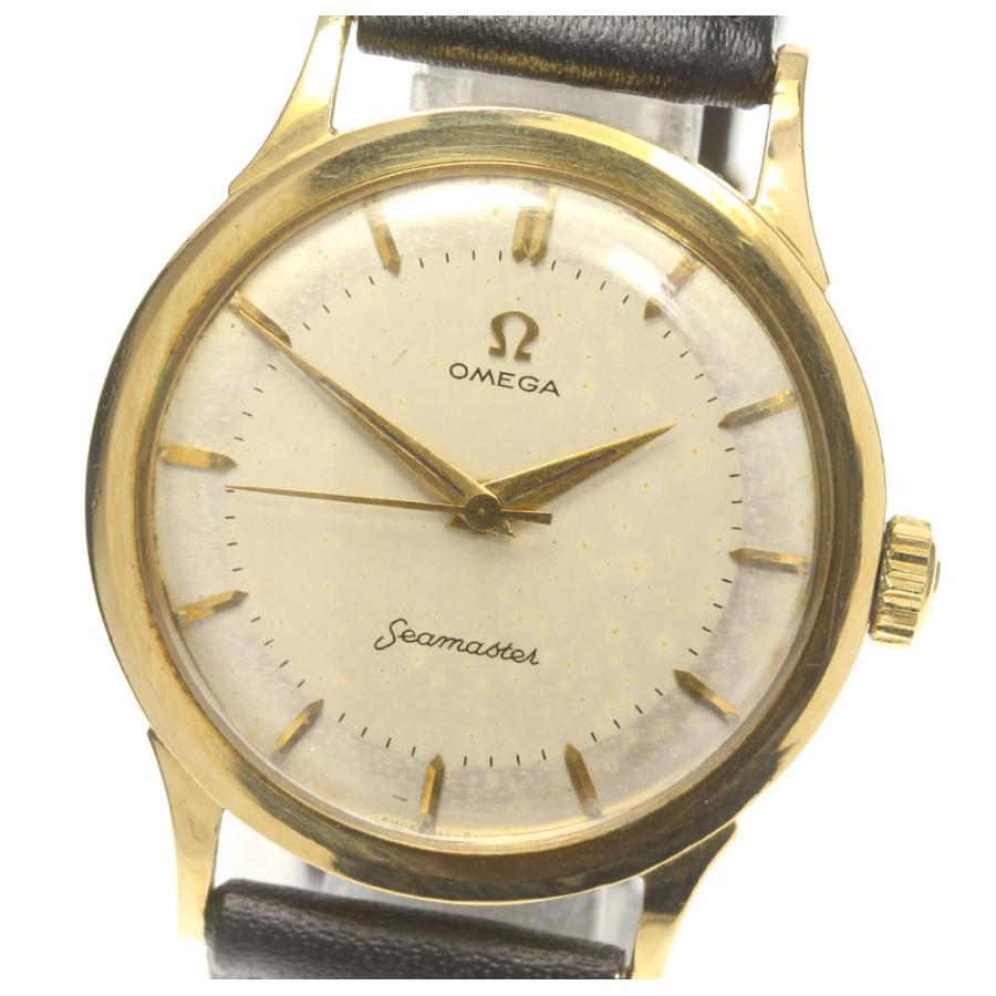 OMEGA（オメガ） 【OMEGA】オメガ シーマスター K18YG cal,420 手巻き 