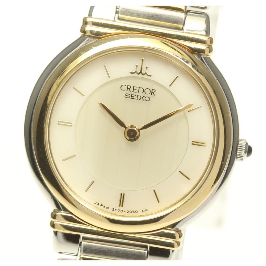 SEIKO CREADOR　セイコー クレドール　レディース腕時計　2F70 SEIKO ☆良品【SEIKO】セイコー クレドール 2F70-0600 クォーツ
