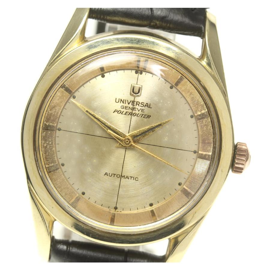 Universal Geneve ユニバーサル ジュネーブ ポールルーター アンティーク Cal 138ss 自動巻き メンズ Closer Yahoo ショップ 通販 Yahoo ショッピング