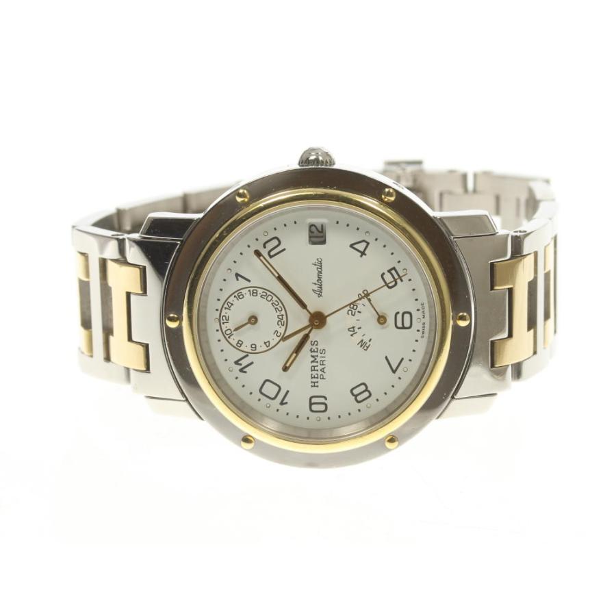 エルメスHERMES CL5.720 クリッパー パワーリザーブ 自動巻き