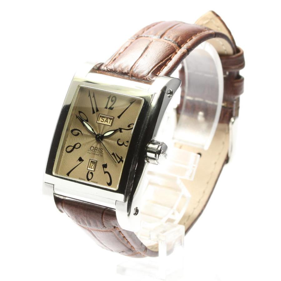 ORIS（オリス） 【ORIS】オリス レクタンギュラー デイデイト 7525