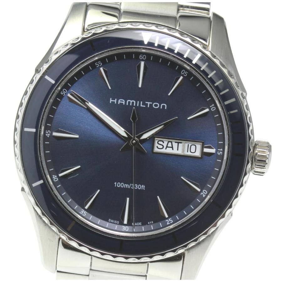 ☆極美品 シービュー HAMILTON ハミルトン 時計 H375510 メンズ HAMILTON ☆良品【HAMILTON】ハミルトン ジャズマスター シービュー