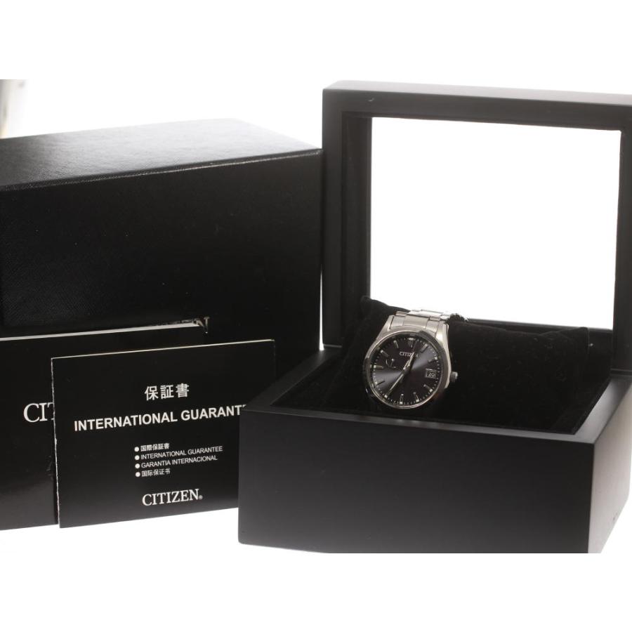CITIZEN シチズン 電波ソーラー エコドライブ メンズ腕時計 ブラック 箱 CITIZEN（シチズン） 【CITIZEN】シチズン ザ・シチズン エコドライブ
