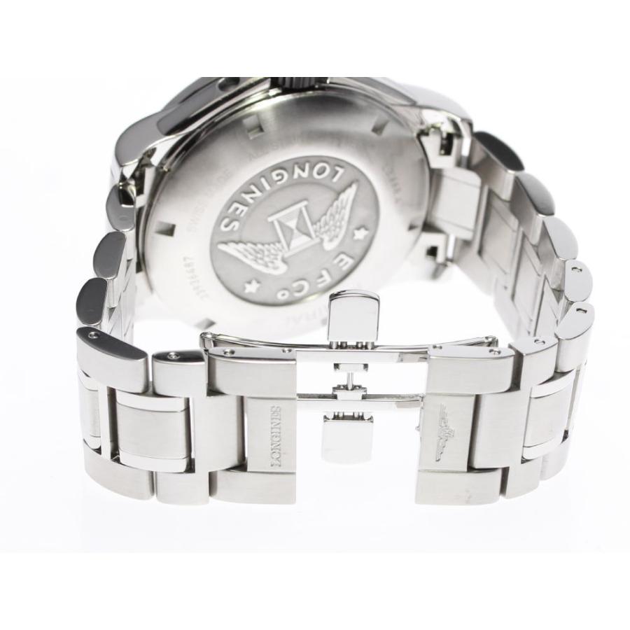 LONGINES ロンジン アドミラル L3.668.4 GMT メンズ L36684566 Longines Admiral GMT Mens 42mm Automatic Watch
