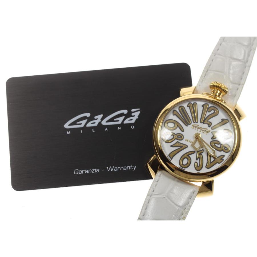 GaGa MILANO 【GaGa MILANO】ガガミラノ マヌアーレ40 5021.WH GaGa MILANO 【GaGa MILANO】ガガミラノ マヌアーレ40 5021.WH