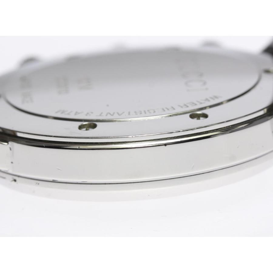 GUCCI ※ベルト訳あり品【GUCCI】グッチ Gフェイス デイト クロノグラフ