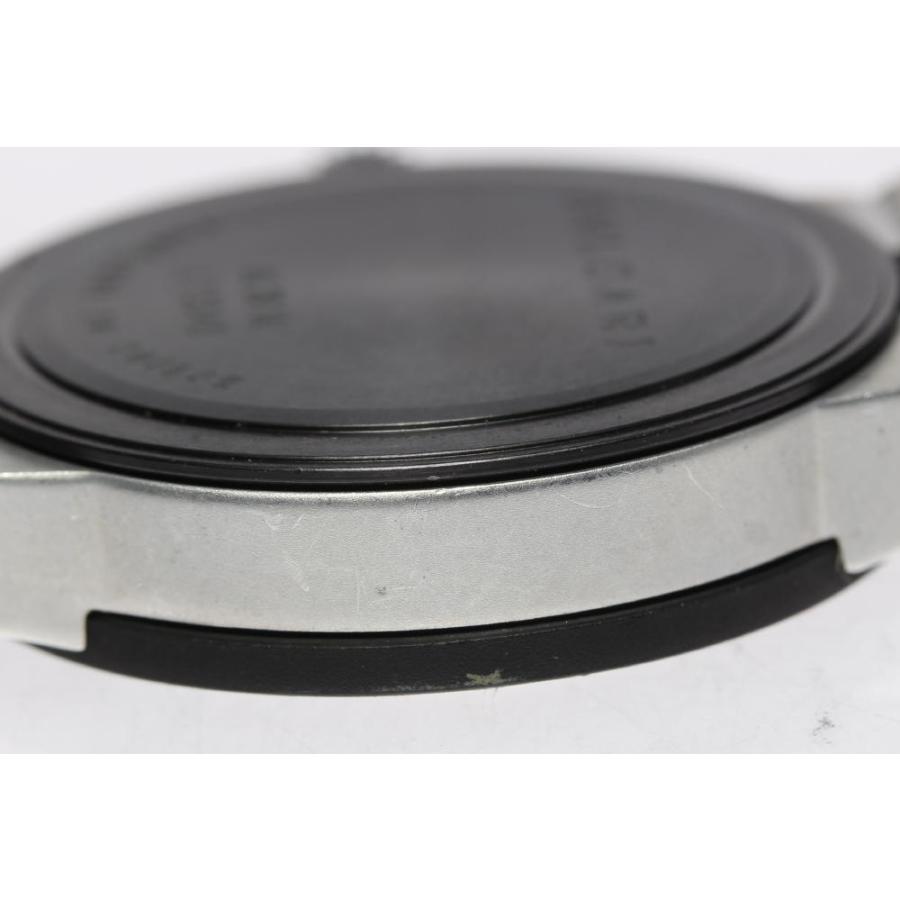 BVLGARI 保証書付【BVLGARI】ブルガリ アルミニウム AL29TA クォーツ