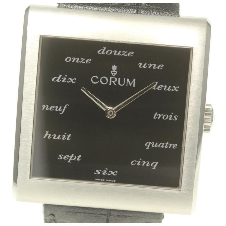 CORUM（コルム） 【CORUM】コルム バッキンガム 157.181.20 手巻き 