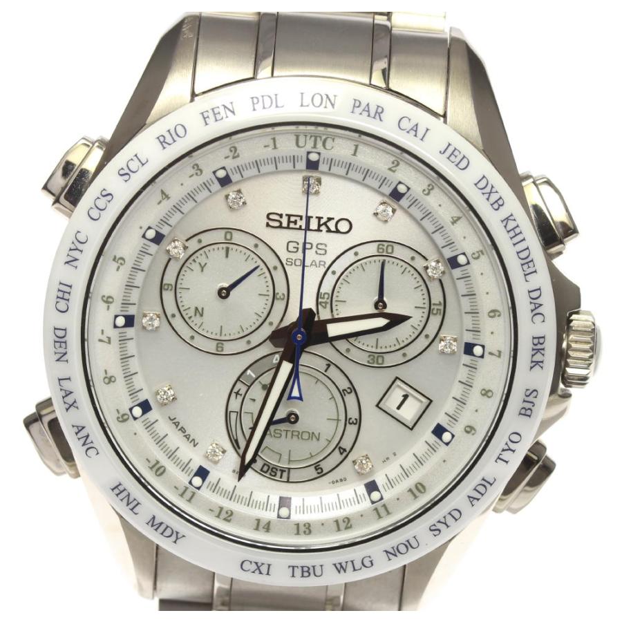 小*店様 美品 SEIKOアストロン 10Pダイヤ SBXB069 8X82-0 SEIKO（セイコー） ☆良品【SEIKO】セイコー アストロン 10Pダイヤ
