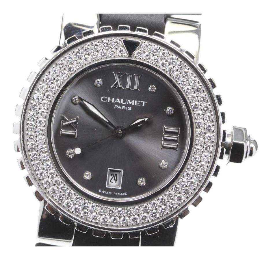 ☆訳あり 【Chaumet】ショーメ クラスワン デイト ダイヤベゼル