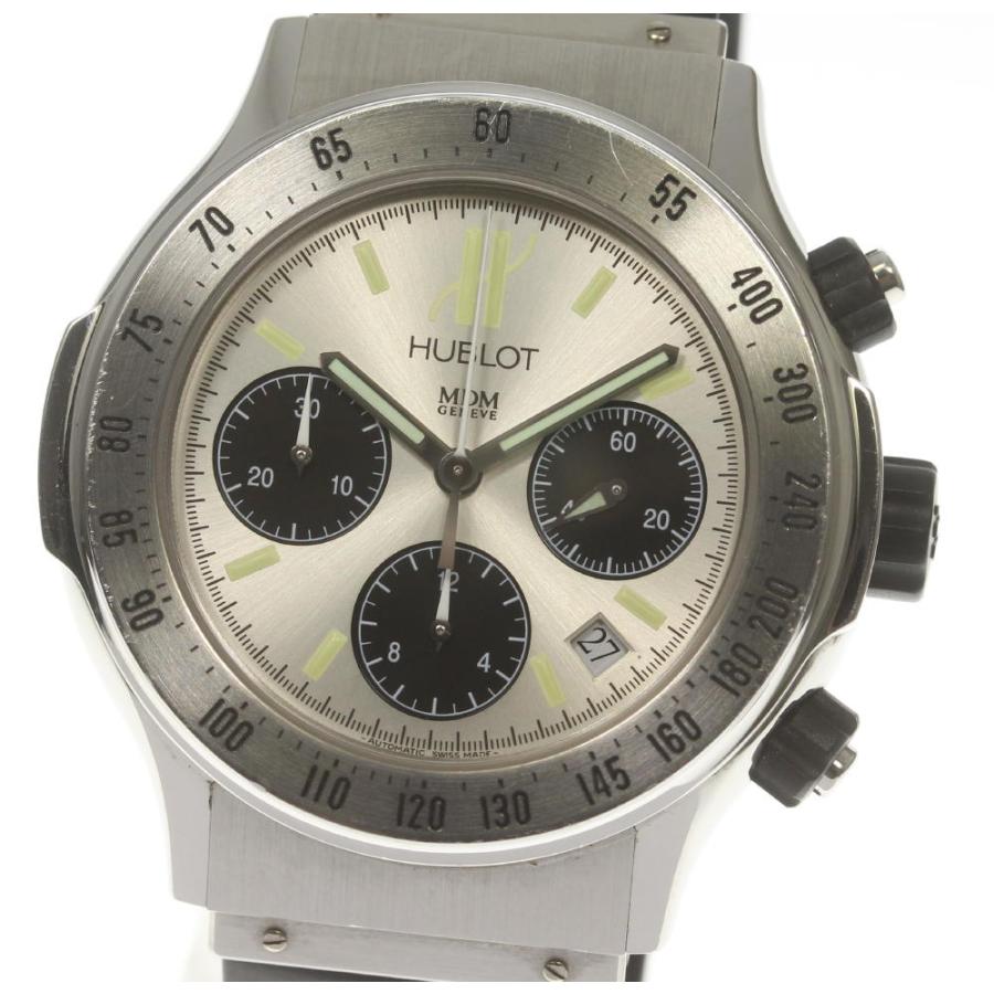 HUBLOT 【HUBLOT】ウブロ スポーツ スーパークロノB MDM デイト クロノ  