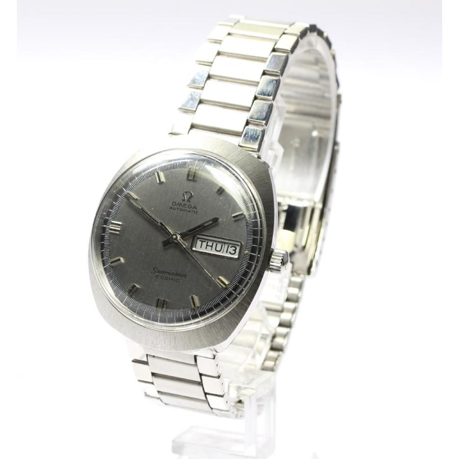 稼動品 オメガ シーマスター コスミック デイデイト 自動巻き OMEGA】 1969年製 オメガ シーマスターコスミック デイデイト シルバー