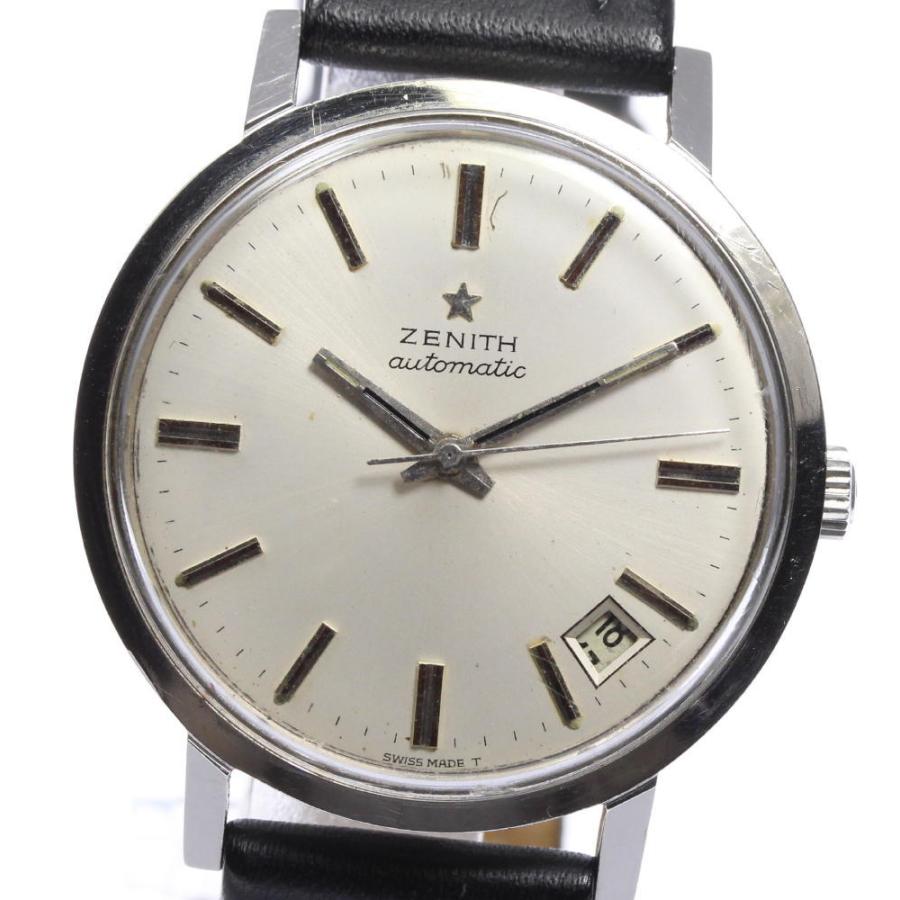 ゼニス ラウンド Cal.2562PC デイト  自動巻き メンズ 【中古】 ZENITH（ゼニス） ☆訳あり【ZENITH】ゼニス ラウンド Cal.2562 デイト