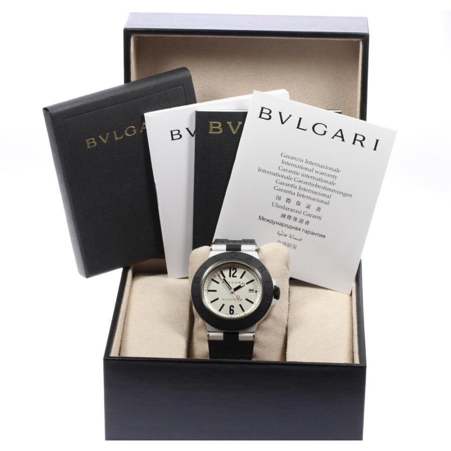 BVLGARI デイト シルバーダイアル AT 腕時計 AL44TA BVLGARI デイト シルバーダイアル AT 腕時計 AL44TA Bulgari