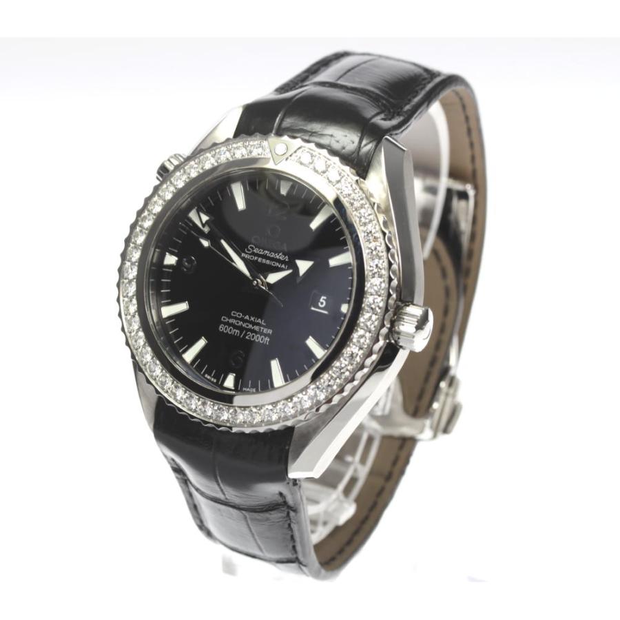 限定版 ダイヤベゼル デイト シーマスターコーアクシャルプラネットオーシャン Omega オメガ 222 18 46 01 001 メンズ 自動巻き メンズ腕時計 Refleks Servis Si