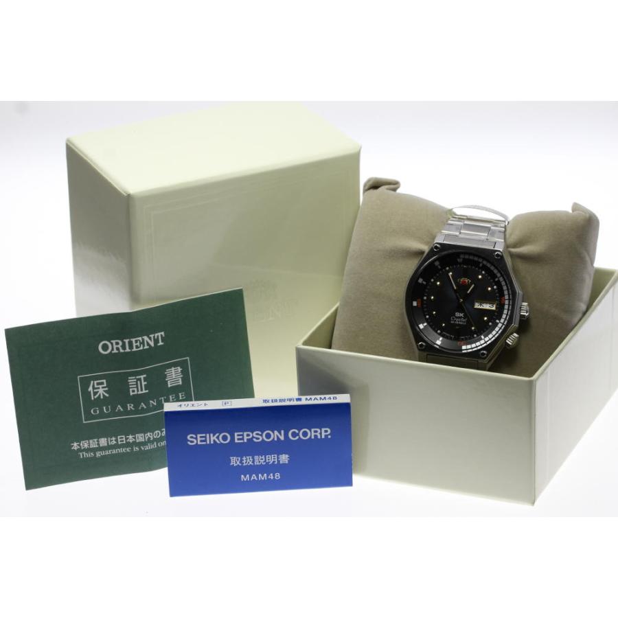【新品未使用】オリエント　F692-UAS0 自動巻　デイデイト　コンビ　箱説保 ORIENT（オリエント） ☆未使用品☆箱保付【ORIENT】オリエント