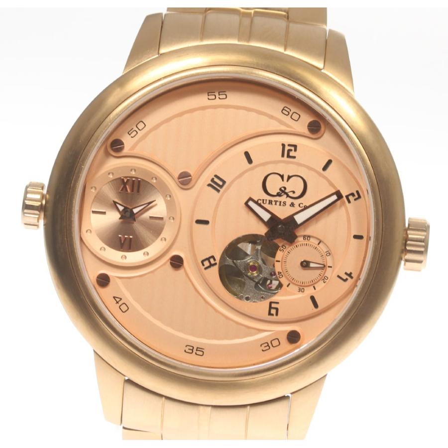 ☆美品【Curtis?& Co.】カーティス ビッグタイム パスポート 自動巻き  