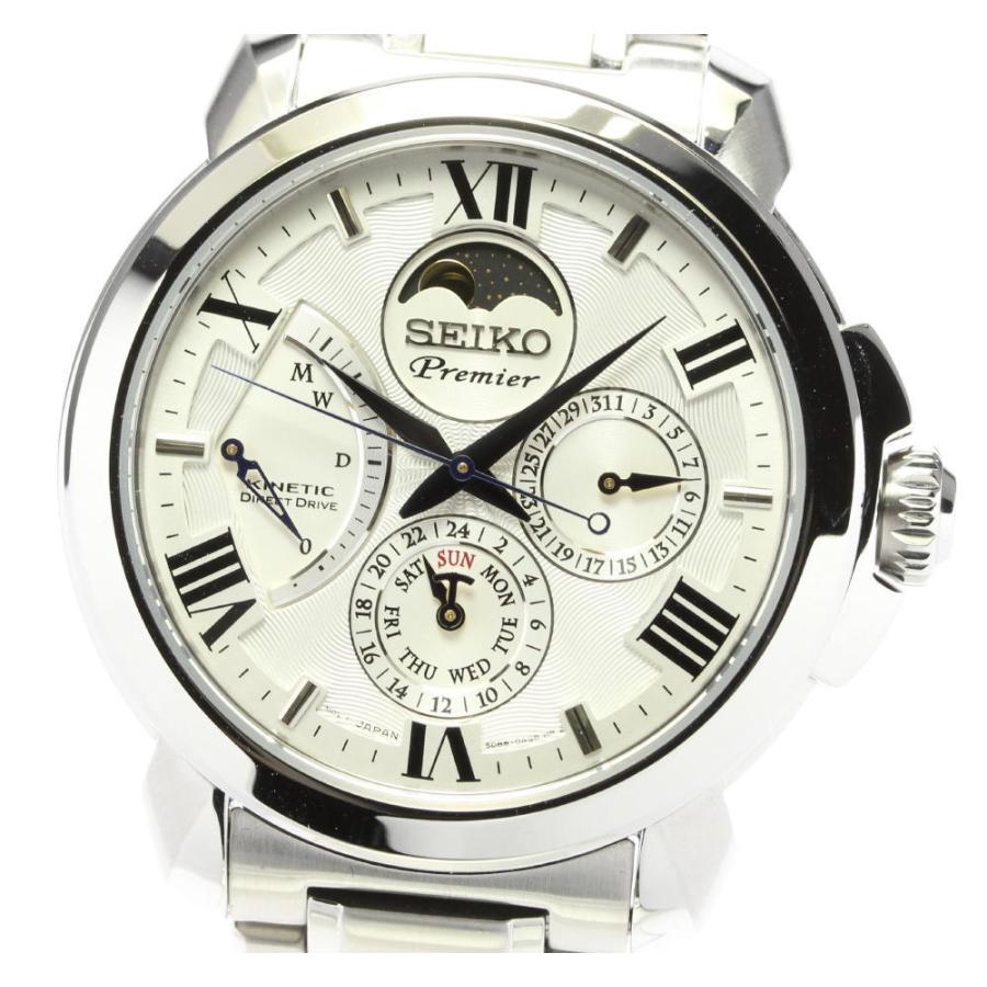 SEIKO ☆美品【SEIKO】セイコー プルミエ キネティック トリプル SEIKO ☆美品【SEIKO】セイコー プルミエ キネティック トリプル