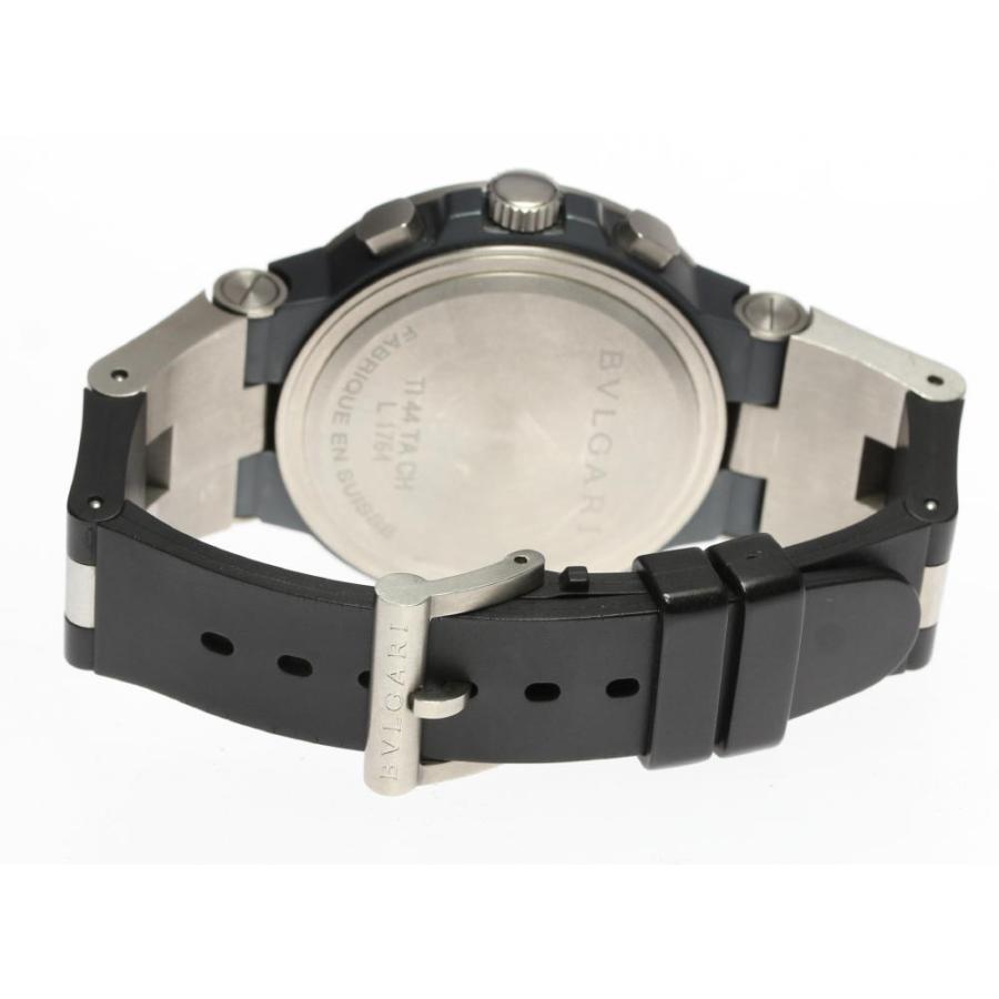 ブルガリ BVLGARI TI44TACH ディアゴノ クロノグラフ 自動巻き