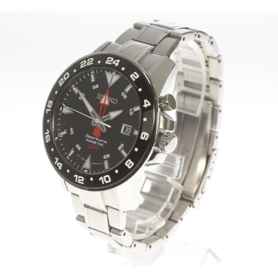 SEIKO（セイコー） ☆良品【SEIKO】セイコー キネティック GMT