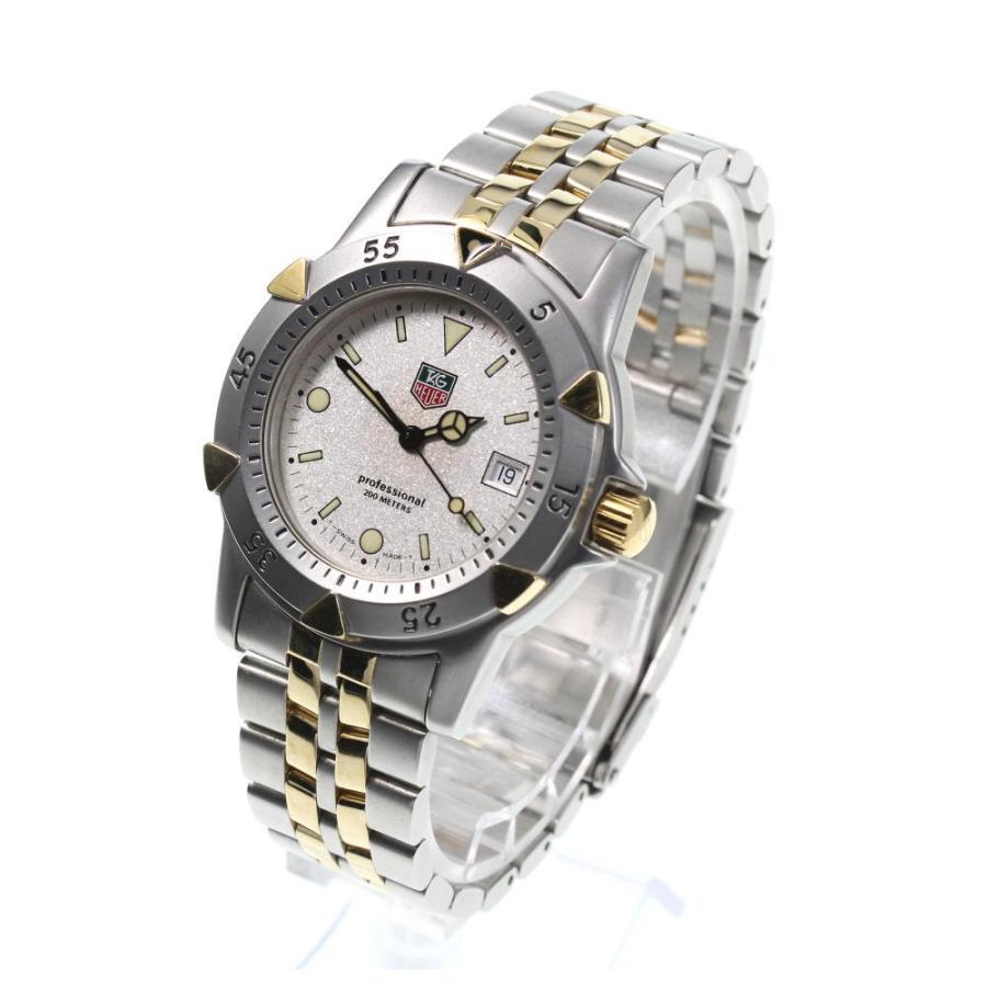 美品】タグホイヤーWD1221-K-20 デイトメンズ腕時計200