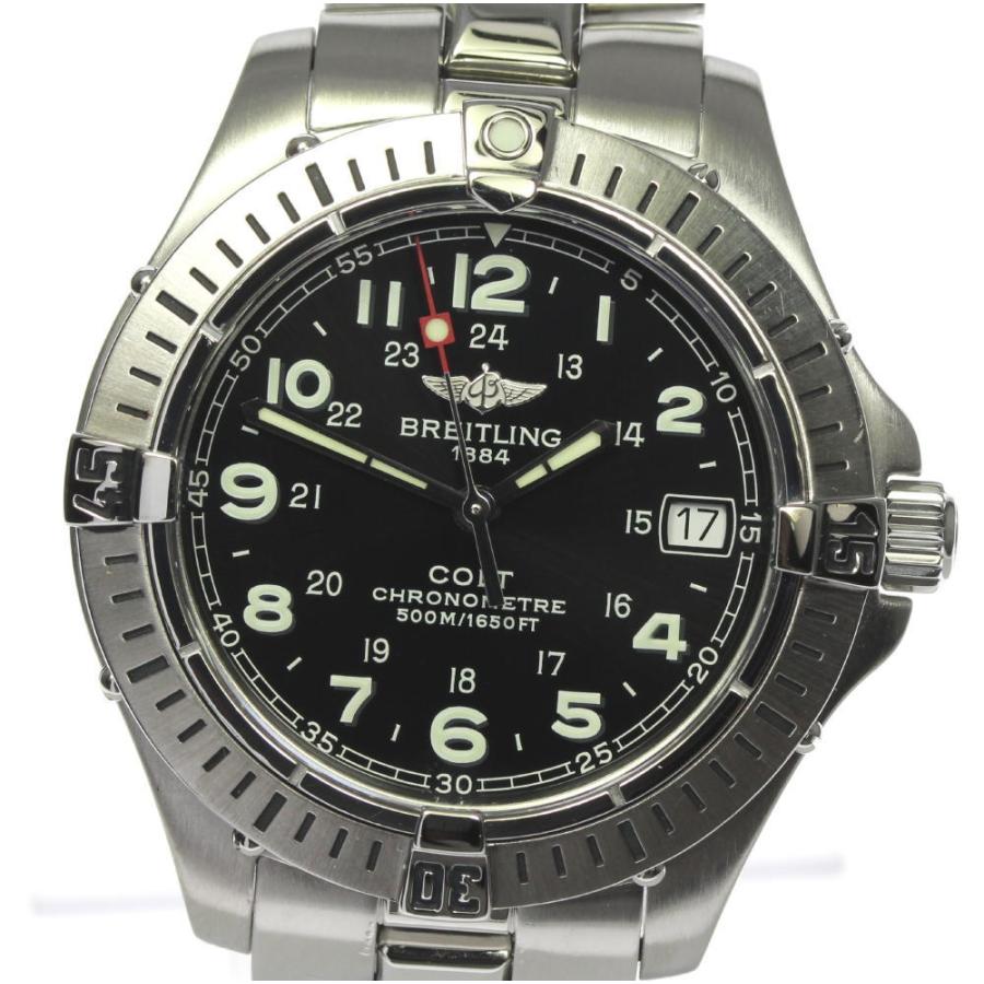 美品 箱付き Breitling ブライトリング コルト デイト 4350 クォーツ メンズ Closer Yahoo ショップ 通販 Yahoo ショッピング