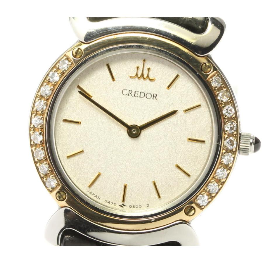 SEIKO 【SEIKO】セイコー クレドール サイドダイヤ 5A70-0290 SEIKO 【SEIKO】セイコー クレドール サイドダイヤ 5A70-0290