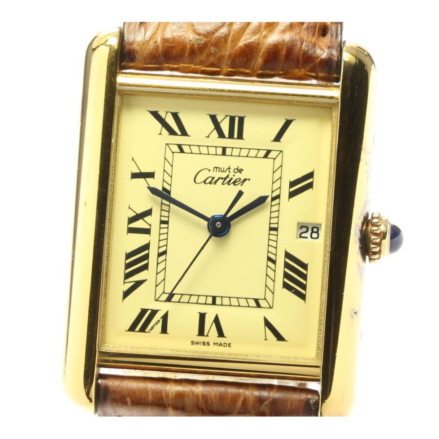 Cartier（カルティエ） 【CARTIER】カルティエ マストタンク デイト