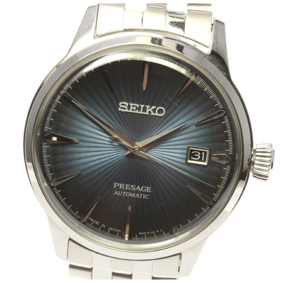 Seiko セイコー プレサージュ デイト Sary073 4r35 01t0 自動巻き メンズ Closer Yahoo ショップ 通販 Yahoo ショッピング
