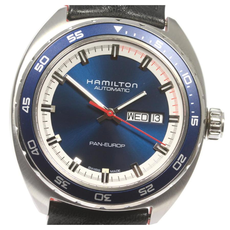 HAMILTON ☆良品【HAMILTON】ハミルトン パンユーロ デイデイト HAMILTON ☆良品【HAMILTON】ハミルトン パンユーロ デイデイト
