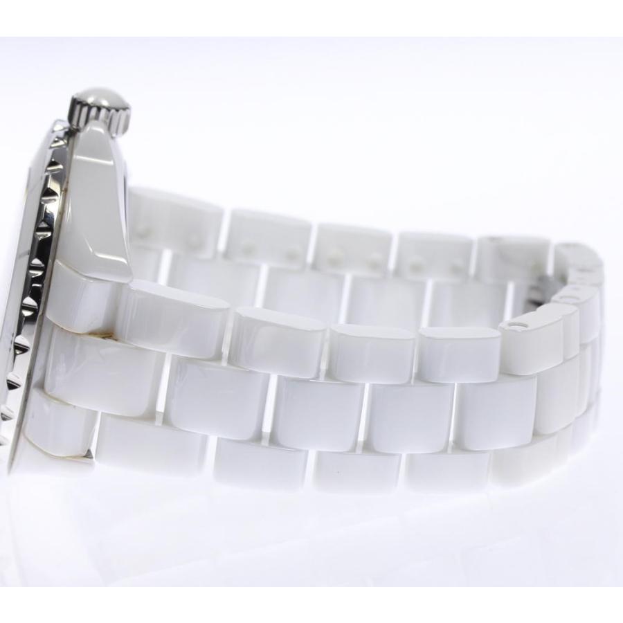 CHANEL（シャネル） ☆良品【CHANEL】シャネル J12 H5241 白セラミック 555本限定 マドモアゼル 自動巻き メンズ ...