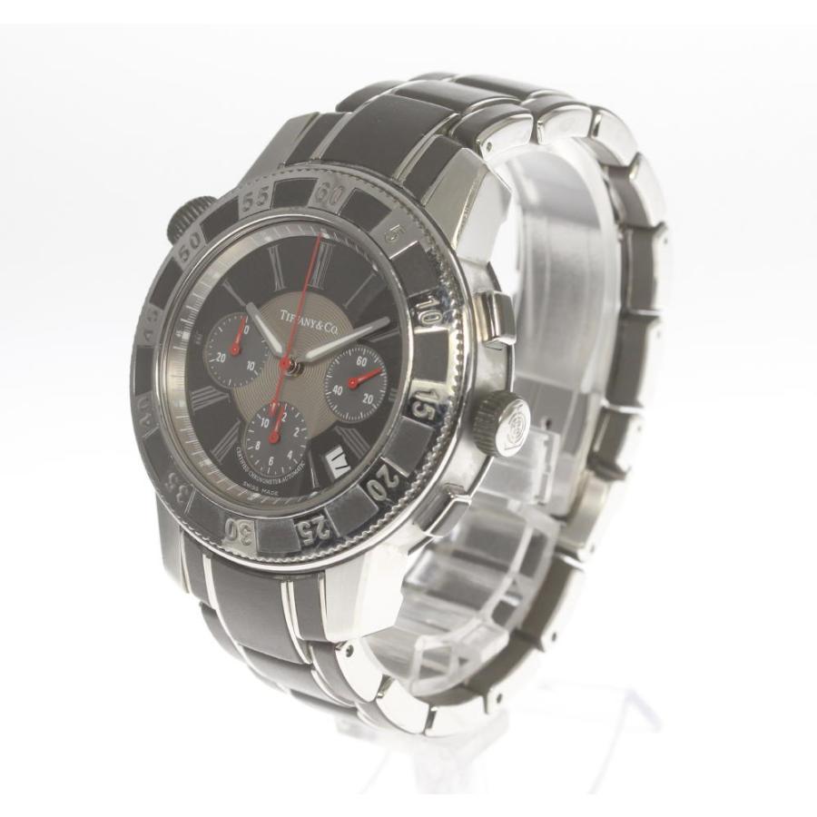Tiffany & Co. クロノグラフ 自動巻き時計 グレー TIFFANY&Co