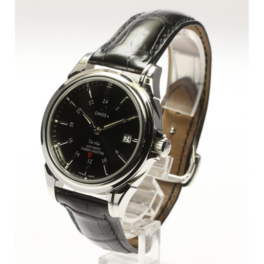 OMEGA ☆良品☆箱保付【OMEGA】オメガ デビル コーアクシャル GMT  