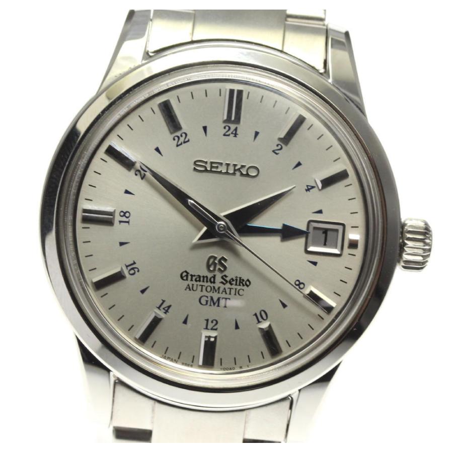 セイコー SEIKO SBGM023/9S66-00A0 グランドセイコー メカニカル GMT 自動巻き メンズ 箱付き_820439 SEIKO（セイコー） ☆美品 箱付き【SEIKO】セイコー グランドセイコー