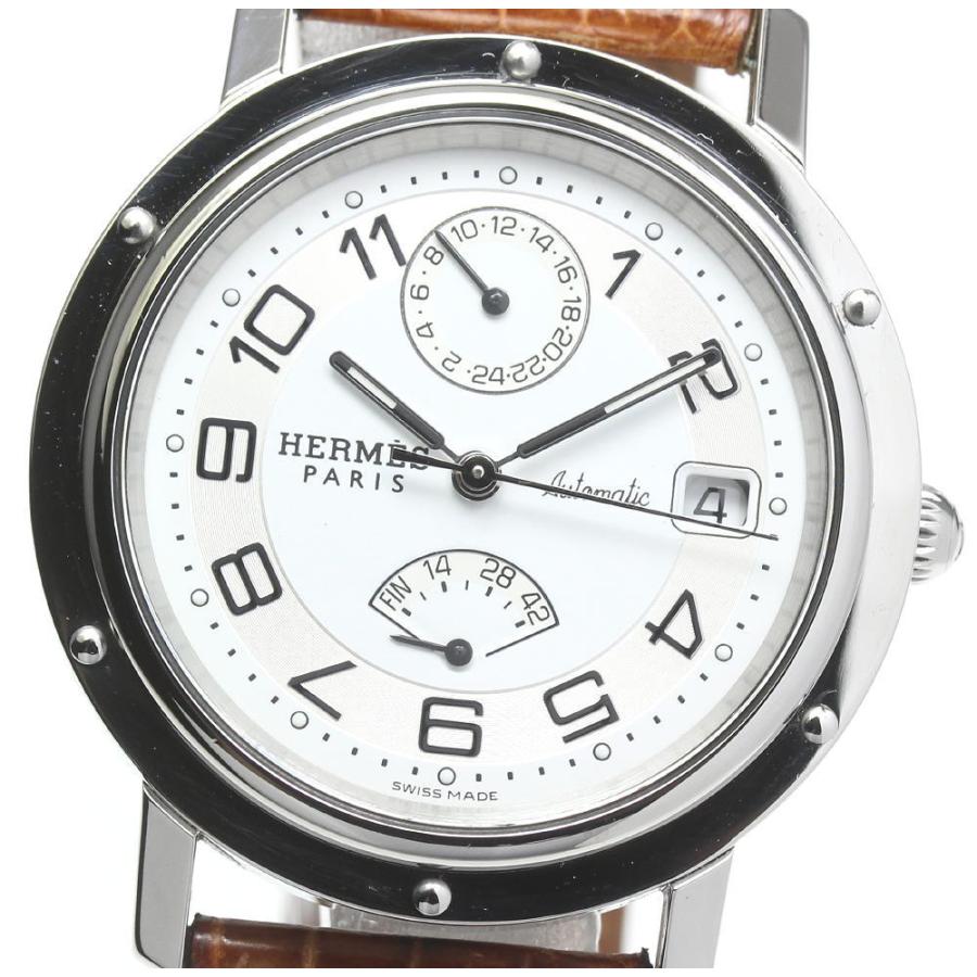 HERMES（エルメス） 【HERMES】エルメス クリッパー パワーリザーブ 