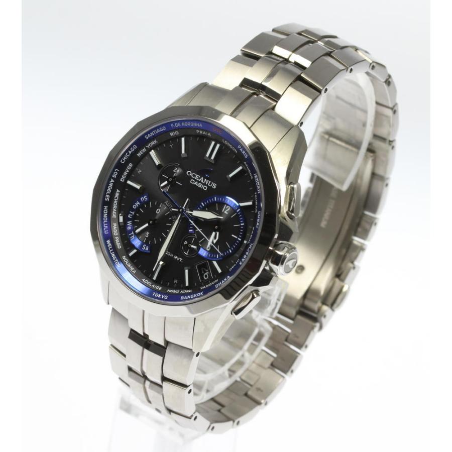 CASIO OCW-S2400 オシアナス マンタ ソーラー電波 CASIO（カシオ） 良品☆【CASIO】カシオ オシアナス マンタ OCW-S2400