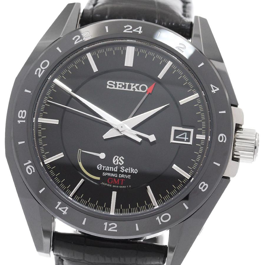 セイコー SEIKO SBGE037/9R16-0AA0 グランドセイコー GMT 500本限定 スプリングドライブ メンズ 美品 _577779 SEIKO（セイコー） SEIKO SBGE037/9R16-0AA0 グランドセイコー GMT 500