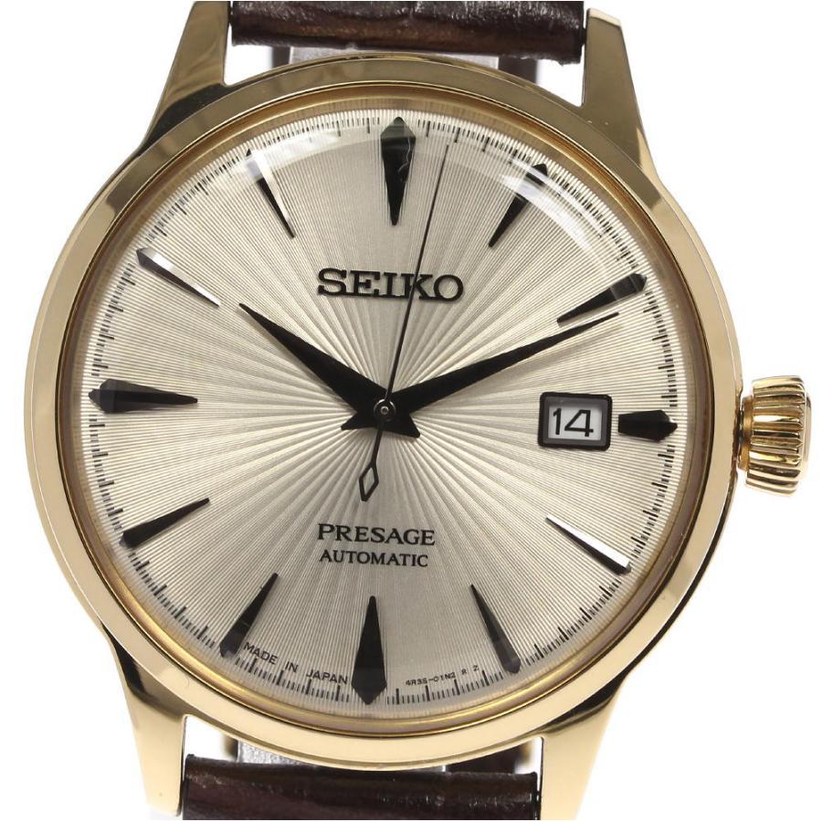 SEIKO Presage 4R35 自動巻き時計 SEIKO（セイコー） ☆良品【SEIKO】セイコー プレサージュ 4R35-01T0