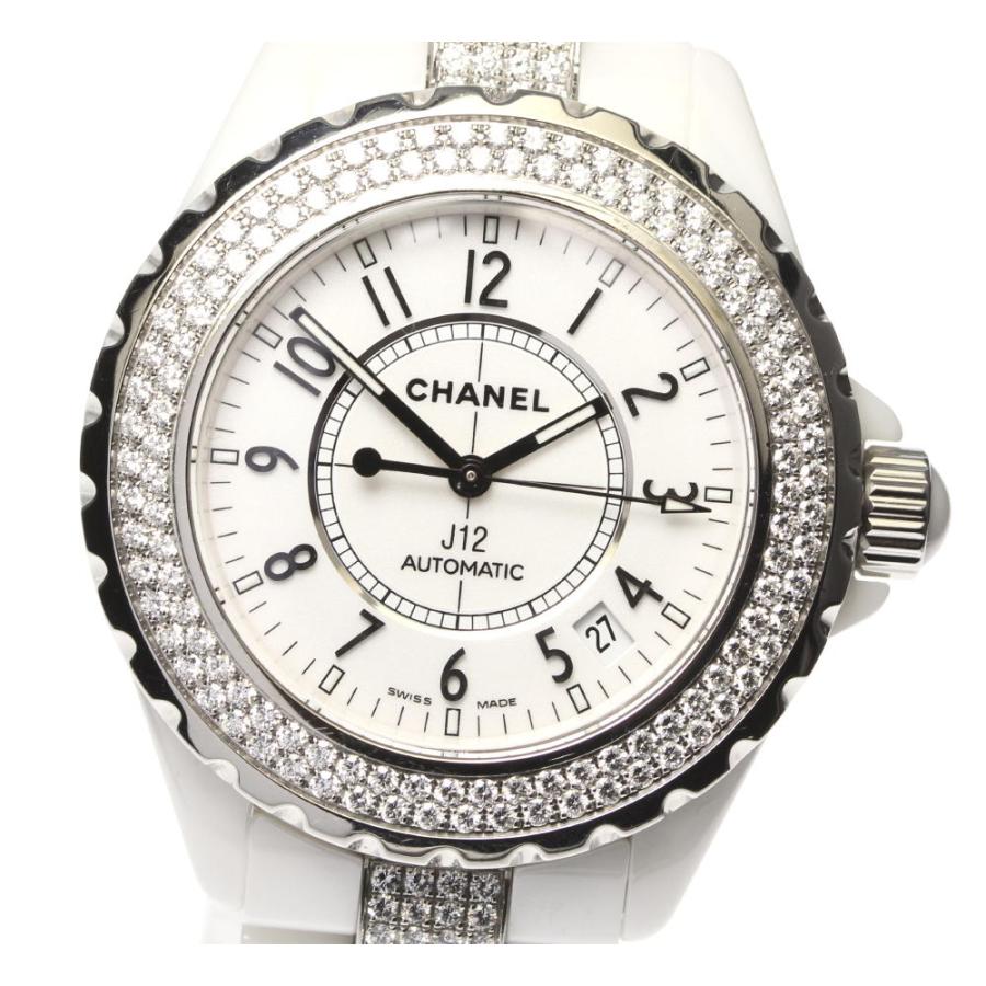 Chanel シャネル J12 H1422 ベゼル ブレスダイヤ 白セラミック 自動巻き メンズ Closer Yahoo ショップ 通販 Yahoo ショッピング
