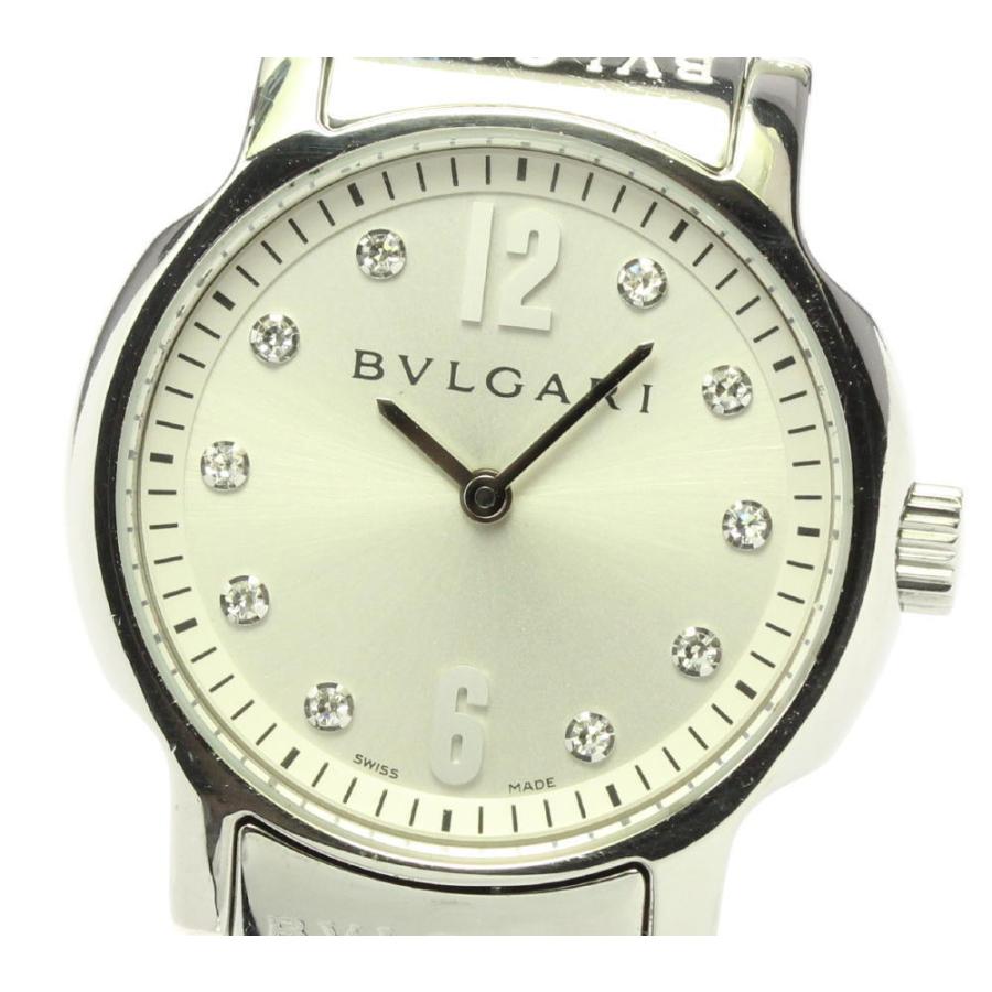 【BVLGARI】ブルガリ ソロテンポ 10Pダイヤ ST29S クォーツ レディース :578991:CLOSER Yahoo!ショップ