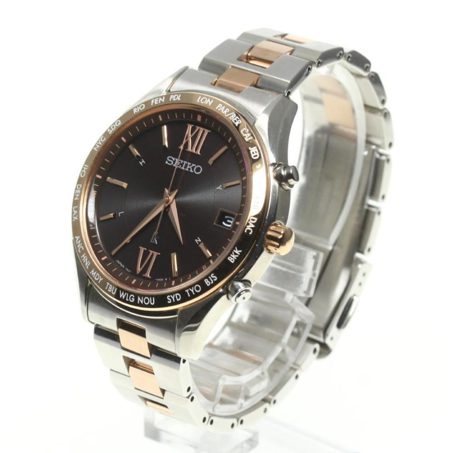【稼動品】腕時計　SEIKO lk セイコールキア　電波ソーラー　デイト SEIKO ☆美品【SEIKO】セイコー ルキア デイト SSVH028 ソーラー