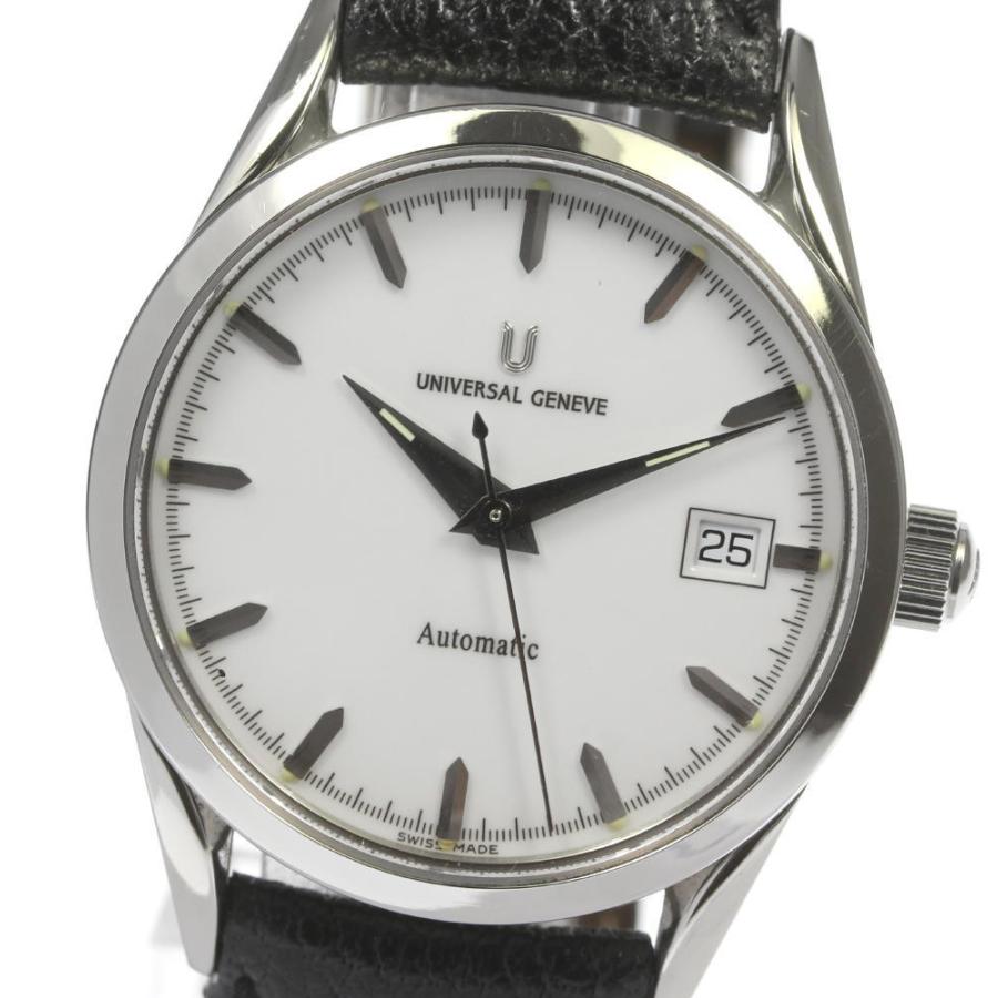 Universal Geneve ユニバーサルジュネーブ デイト 革ベルト 871 171 自動巻き メンズ Closer Yahoo ショップ 通販 Yahoo ショッピング