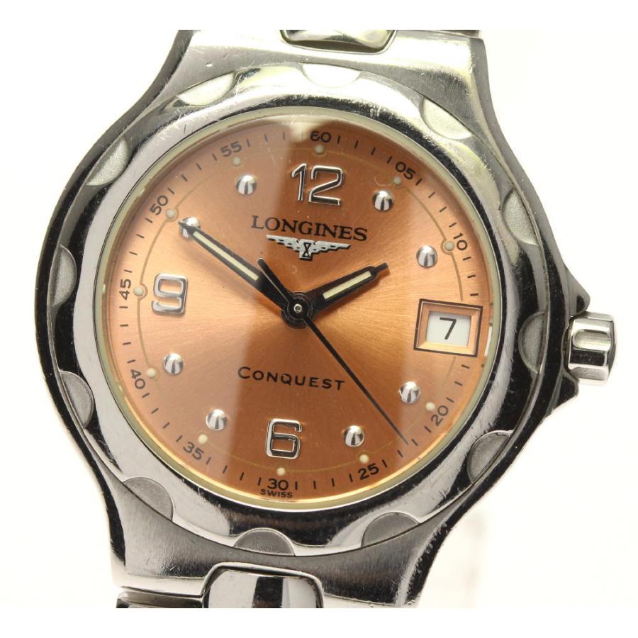 LONGINES 保付【LONGINES】ロンジン コンクエスト L1.131.4 デイト  