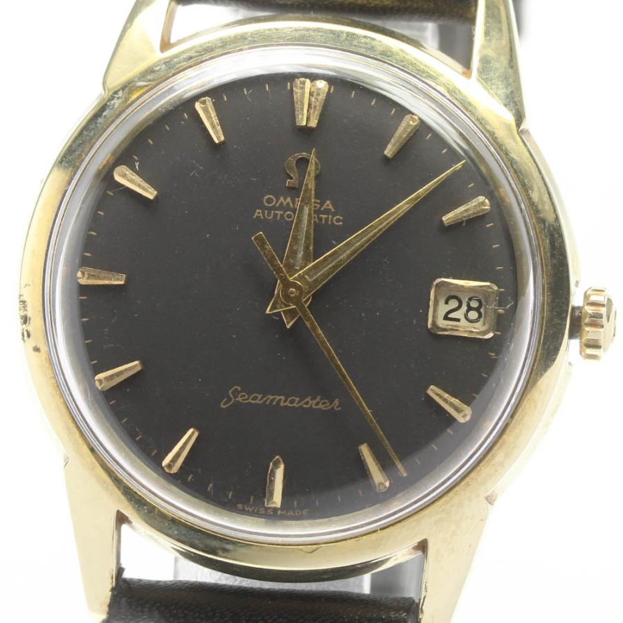 ☆訳あり【OMEGA】オメガ シーマスター 166.002 ヴィンテージ cal.503 デイト 自動巻き メンズ【ev20】 OMEGA（オメガ） ☆訳あり【OMEGA】オメガ シーマスター 166.002