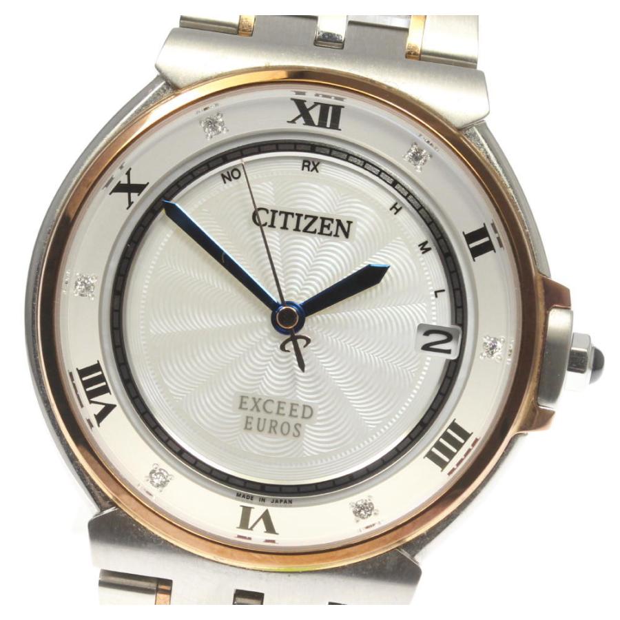 良品 Citizen シチズン エクシード エコドライブ H111 T0763 ソーラー電波 メンズ Closer Yahoo ショップ 通販 Yahoo ショッピング