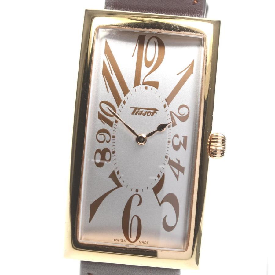 TISSOT（ティソ） 箱保付き【TISSOT】ティソ バナナウォッチ スクエア