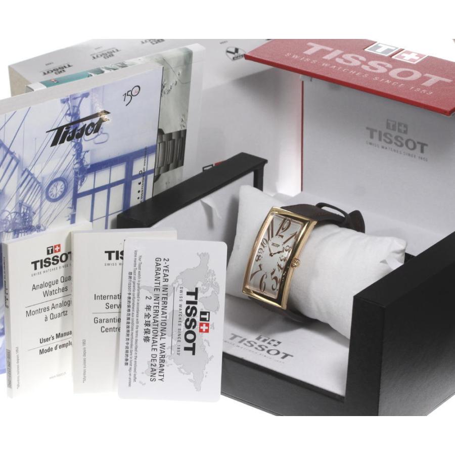TISSOT（ティソ） 箱保付き【TISSOT】ティソ バナナウォッチ スクエア